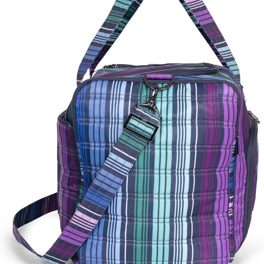 Lug Striped Travel Bag - Lug Trolley Duffel, Love St Multi - Picture 2 of 4